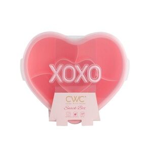 LAST ONE Cook With Color XOXO Personal Sized Snack Food Storage
Container Pink